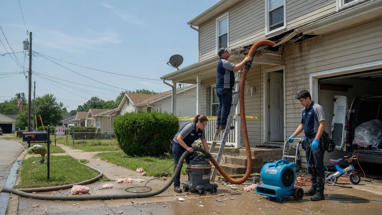 Water Damage Restoration in Worcester, PA near me